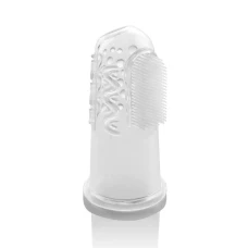 Periuta de dinti din silicon pentru folosire pe deget 79249, 2 bucati, Reer