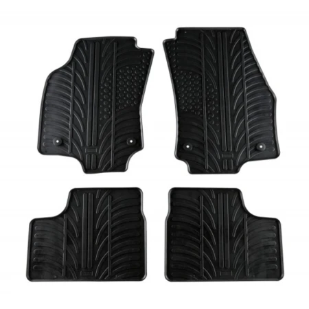 Covorase auto negre din cauciuc pentru OPEL Astra H 2004 -2009 Gledring