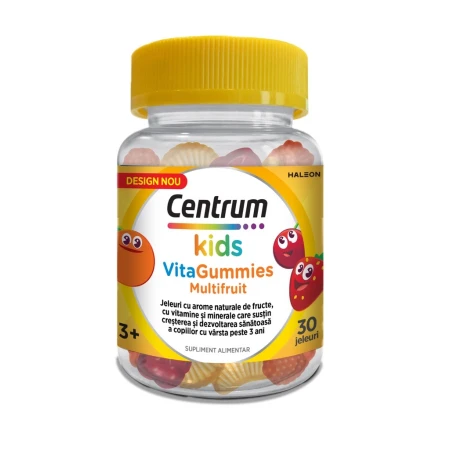 Centrum Kids VitaGummies Multifruit, 30 jeleuri, Haleon