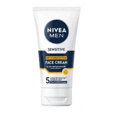 Crema de fata pentru barbati Sensitive SPF15, 75ml, Nivea