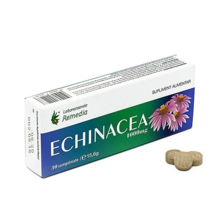 Echinaceea 1000 miligrame, 30 comprimate, Remedia