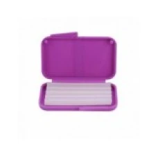Set 5x Batoane Ceara Ortodontica, Zamo, pentru Aparat Dentar, Transparenta, Non-Toxica, 15gr, Aroma Struguri