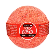 Bila de baie efervescenta cu aroma de capsuni Sex Bomb, 150g, Beauty Jar