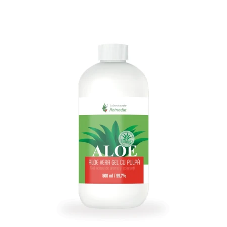 Aloe Vera gel, 500ml, Laboratoarele Remedia