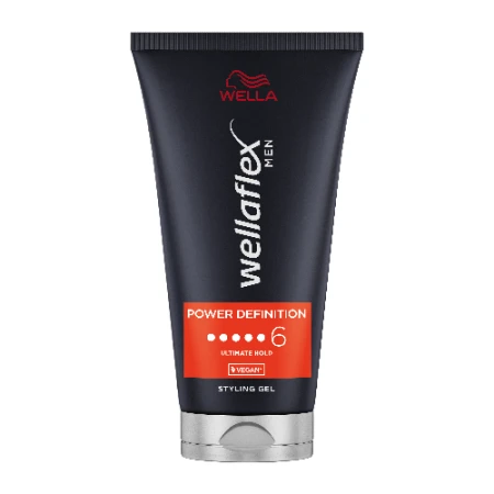 Gel pentru par cu grad de fixare 6 Men Power Definition Wellaflex, 150ml, Wella