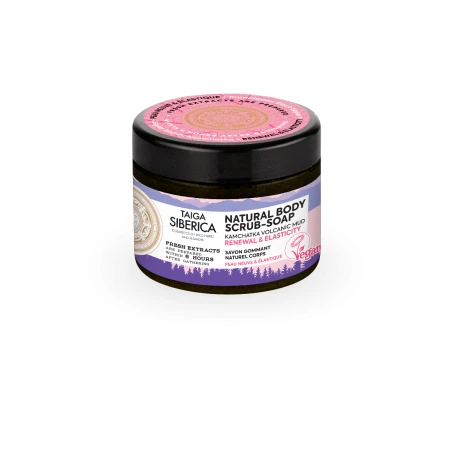 Scrub de corp Natural Body Soap Renewal & Elasticity Taiga Siberica, 300ml, Natura Siberica