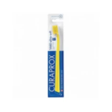 Periuta de Dinti, Curaprox, 5460, Ortho Ultra Soft, pentru Curatarea Aparatului Dentar, Peri Foarte Moi, Culoare Galbena