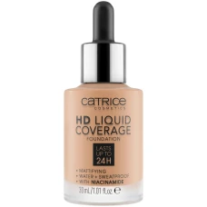 Fond de ten HD Liquid Coverage Foundation 040 - Warm Beige, 30ml, Catrice