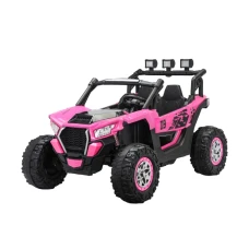 UTV electric 4x4, pentru 2 copii, Kinderauto RZR2000, 180W, 12V, echipare PREMIUM, roz