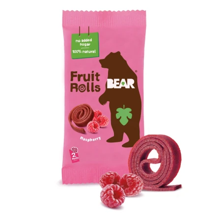 Rulouri zmeura Yo-Yo, 20g, Bear