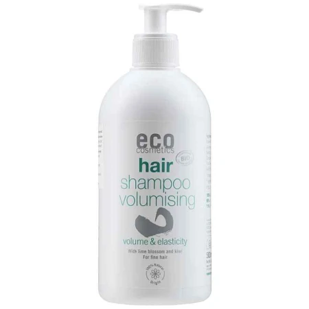 Sampon bio pentru volum cu kiwi si lime Family Size, 500ml, Eco Cosmetics