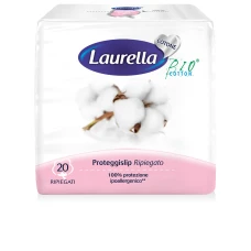 Protej Slip ambalate individual din bumbac organic Bio Cotton, 20 bucati, Laurella