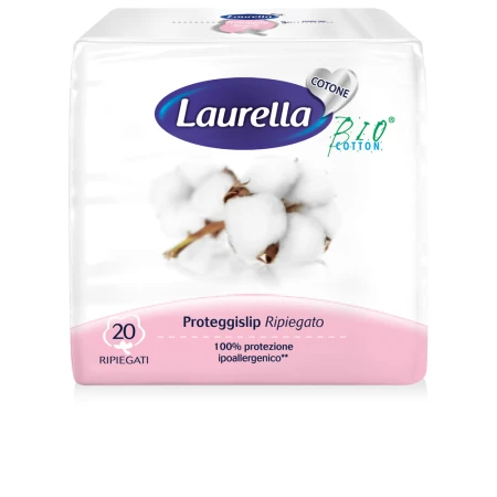 Protej Slip ambalate individual din bumbac organic Bio Cotton, 20 bucati, Laurella