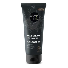 Crema de fata pentru barbati cu menta Blackwood, 75ml, Organic Shop