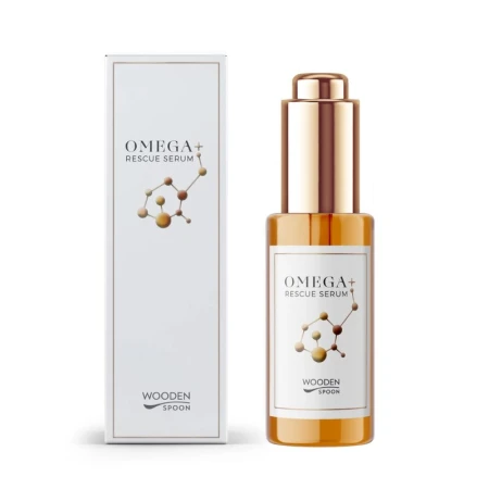Ser premium pentru noapte Omega+ Rescue, 30ml, Wooden Spoon