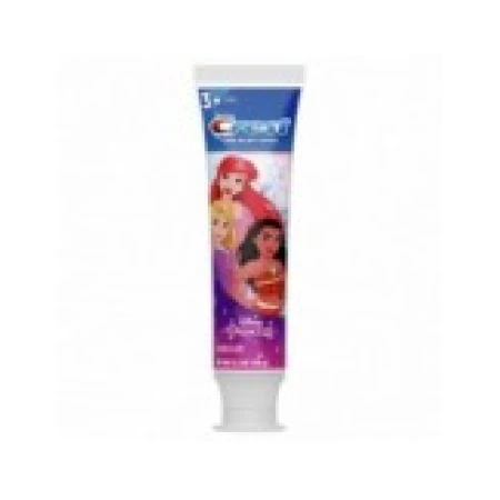 Pasta de Dinti pentru Copii, Crest, Princess, impotriva Cariilor, Varsta 3+ Ani, Personaj Printesa, Aroma Bubble Gum, 119gr
