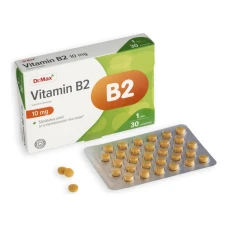 Vitamina B2 10mg, 30 comprimate filmate