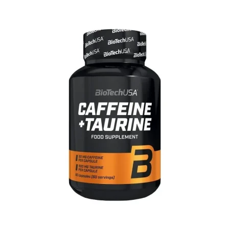 Cofeina + Taurina supliment 60 capsule BioTech USA