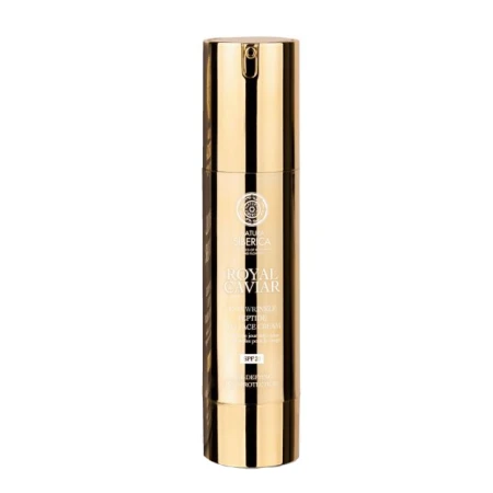 Crema de zi antirid cu peptide SPF20 Royal Caviar, 50ml, Natura Siberica
