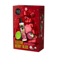 Set de ingrijire pentru corp Festive Berry Delights, Organic Shop