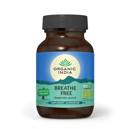 Breathe Free Eco, 60 capsule vegetale, Organic India