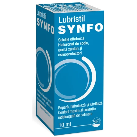 Solutie oftalmica Lubristil Synfo, 10ml, Sifi