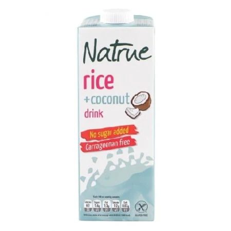 Lapte de orez si cocos vegetal, Nature ,1 litru