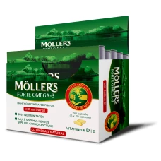 Omega 3 Forte, 150 capsule, Moller's
