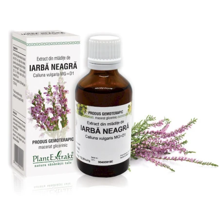 Extract din mladite de iarba neagra, 50ml, PlantExtrakt