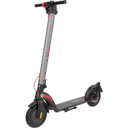 Akai Trotineta electrica Akai Infiny City, Baterie detasabila cu 6 sisteme de protectie, Autonomie 25 Km,motor 350 W, Frana disc, Negru
