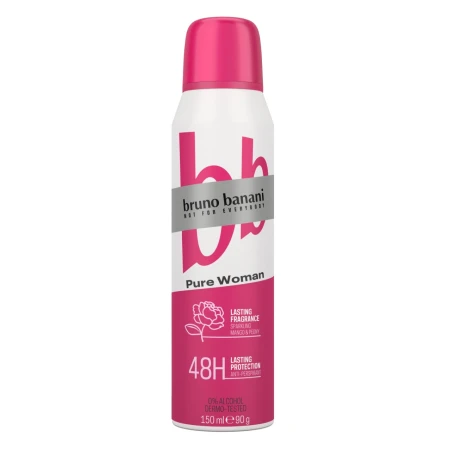 Deodorant Pure Woman, 150ml, Bruno Banani