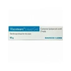Picaturi Gel pentru Ochi, Bausch & Lomb, Viscotears, Efect Hidratant si Reparator, 10gr