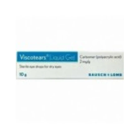 Picaturi Gel pentru Ochi, Bausch & Lomb, Viscotears, Efect Hidratant si Reparator, 10gr