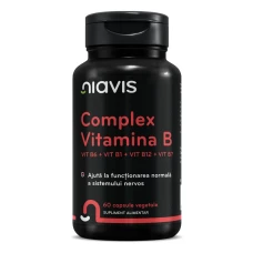 Vitamina B Complex - Vit B6 + Vit B1 + Vit B12 + Vit B7 60CPS, Niavis