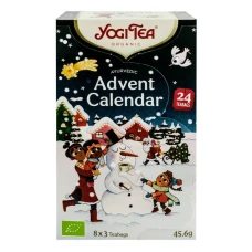 Selectie de ceaiuri bio Calendar Advent, 24 pliculete, 45.6g, Yogi Tea