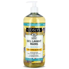 Gel bio pentru spalare pe maini cu extract de lamaie si lavanda, 1000ml, Coslys