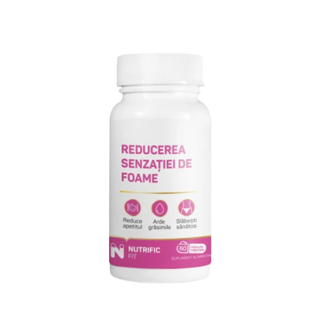 Reducerea senzatiei de foame, 60 capsule vegetale, Nutrific