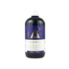 Mind Plus, sinergie de argint, platina si aur coloidal 20ppm, 480 ml, Pure Alchemy