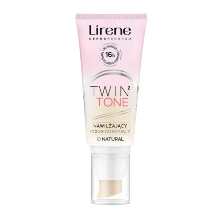 Fond de ten rezistent la transfer 40 Beige Twin 2 Tone, 30ml, Lirene