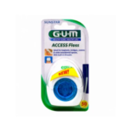 Ata Dentara, Gum, Acces Floss, cu Perie Integrata, Bobina, 50 Utilizari