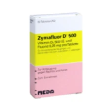 Zymafluor, Meda, Fluor 0.25mg si Vitamina D3 500 UI, 30 tablete