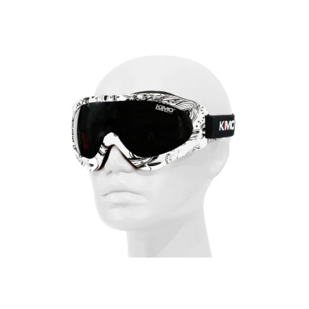 Ochelari de protectie Kimo Wear pentru copii,  culoare alb-negru