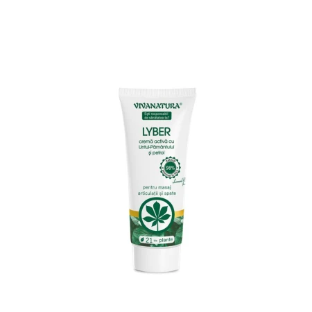 Lyber – crema activa cu Untul Pamantului si Petrol, 75 ml, Leonard Radutz Formula, VivaNatura