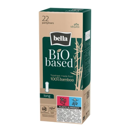 Absorbante zilnice Bio Based Long, 22 bucati, Bella