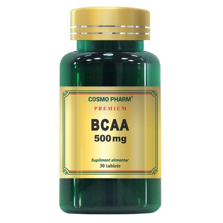 BCAA 500miligrame, 60capsule, CosmoPharm