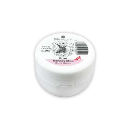 Unt de corp cu lapte de magarita si extract de trandafir, 60ml, Fresh Secrets