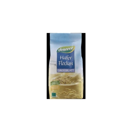 Fulgi de ovaz mari bio 500g Dennree