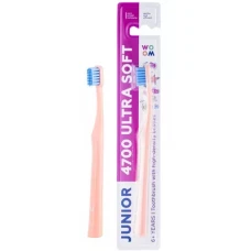 Periuta de dinti pentru copii Junior 4700 Ultra Soft, 1 bucata, Woom