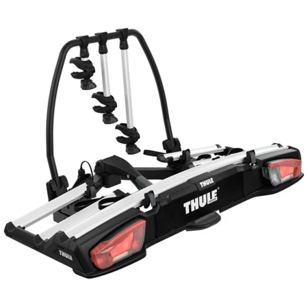 Suport pentru 3 biciclete Thule VeloSpace 939 XT3 cu prindere pe carligul de remorcare (13pini) Argintiu/Negru