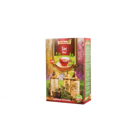 Ceai soc flori adnatura, 50grame